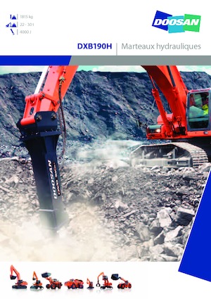 Хидравлични чукове Doosan DXB190H