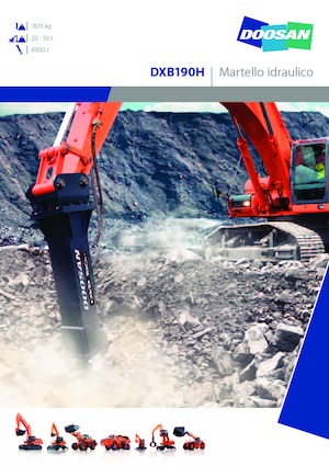 Хидравлични чукове Doosan DXB190H