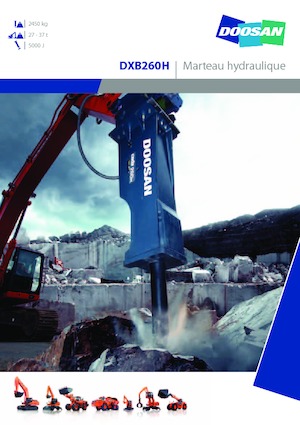 Хидравлични чукове Doosan DXB260H