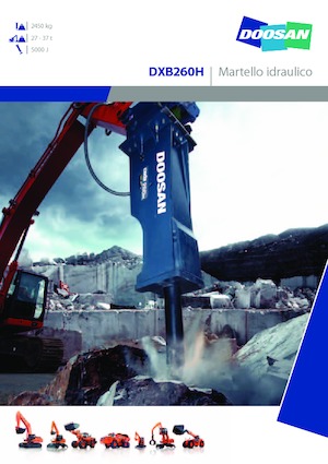 Хидравлични чукове Doosan DXB260H