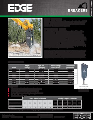 Хидравлични чукове EDGE EB150