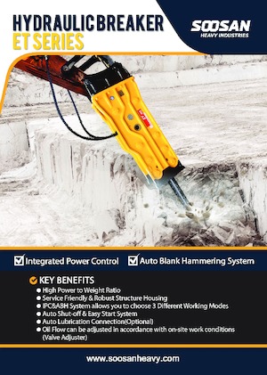 Хидравлични чукове Soosan ET200 