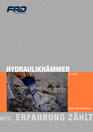 Хидравлични чукове FRD FX55 XS