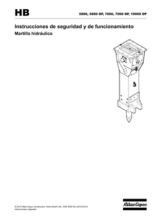 Хидравлични чукове Atlas Copco HB 7000