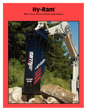 Хидравлични чукове Allied HR 470
