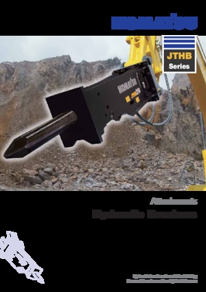 Хидравлични чукове Komatsu JTHB20-3