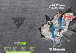 Хидравлични чукове MSB MS 200 H