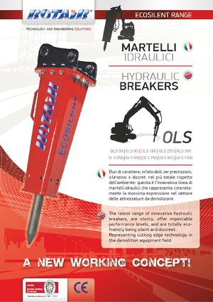 Хидравлични чукове Rotair OLS 95