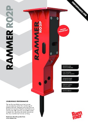 Хидравлични чукове Rammer R02P