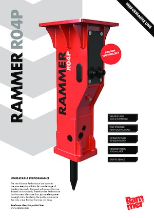 Хидравлични чукове Rammer R04P