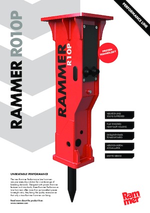 Хидравлични чукове Rammer R10P