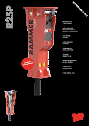 Хидравлични чукове Rammer R45P