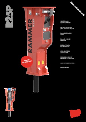 Хидравлични чукове Rammer R45P