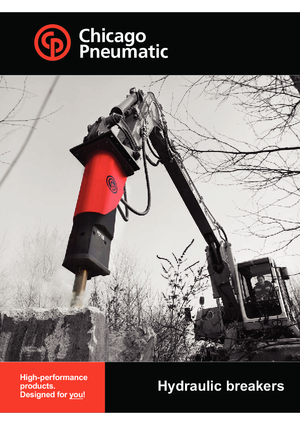 Хидравлични чукове Chicago Pneumatic RX25