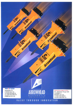 Хидравлични чукове Arrowhead S 50