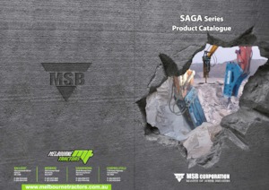 Хидравлични чукове MSB SAGA 50H