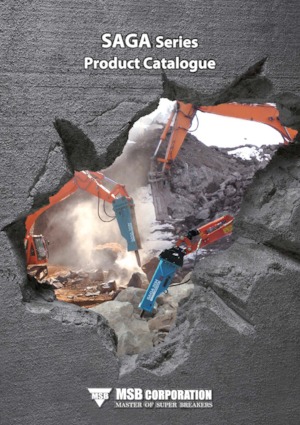 Хидравлични чукове MSB SAGA 510H