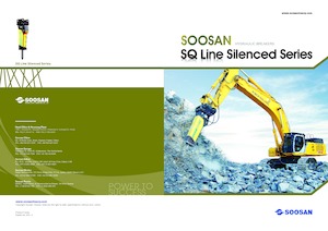 Хидравлични чукове Soosan SQ120