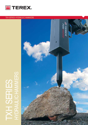 Хидравлични чукове Terex TXH 1400 S