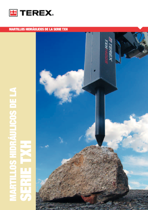 Хидравлични чукове Terex TXH 1400 S