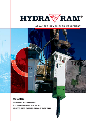 Хидравлични чукове Hydra Ram XG 70 S