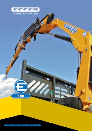 Хидравлични товарни кранове Effer 100 3S