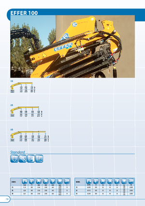 Хидравлични товарни кранове Effer 100 N 4S