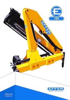 Хидравлични товарни кранове Effer 105 3S