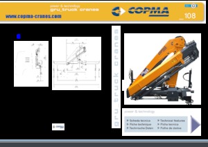 Хидравлични товарни кранове COPMA 2000 108.4sc
