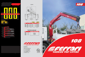 Хидравлични товарни кранове Ferrari® 108 A5 