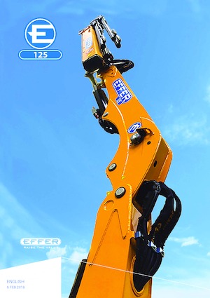 Хидравлични товарни кранове Effer 125 4S