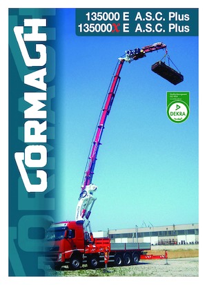 Хидравлични товарни кранове Cormach 135000 E9F186 A.S.C. Plus