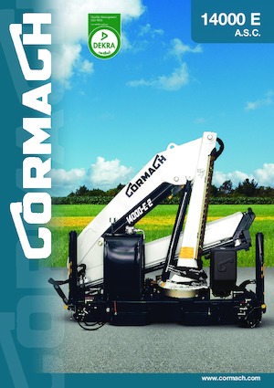 Хидравлични товарни кранове Cormach 14000 E4 A.S.C