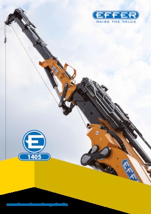 Хидравлични товарни кранове Effer 1405 9S