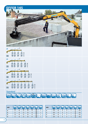Хидравлични товарни кранове Effer 145.11 2S