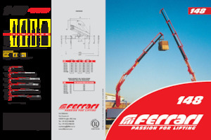 Хидравлични товарни кранове Ferrari® 148 A4 