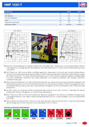 Хидравлични товарни кранове HMF 1530-T4-MCS