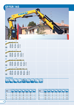Хидравлични товарни кранове Effer 165.00 2S