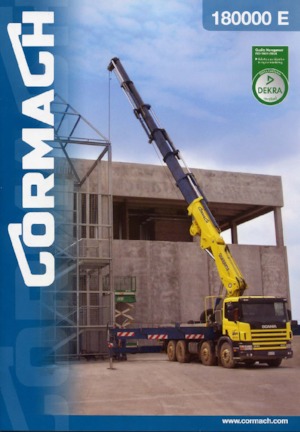 Хидравлични товарни кранове Cormach 180000 E6JIB4 A.S.C. Plus