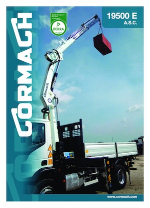 Хидравлични товарни кранове Cormach 19500 E2 A.S.C