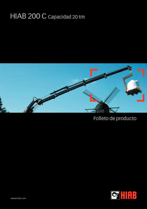 Хидравлични товарни кранове Hiab 200 C-2