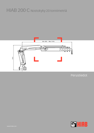 Хидравлични товарни кранове Hiab 200 C-2