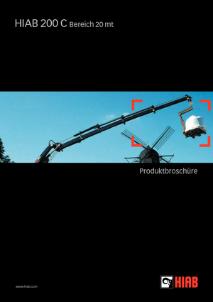 Хидравлични товарни кранове Hiab 200 C-2