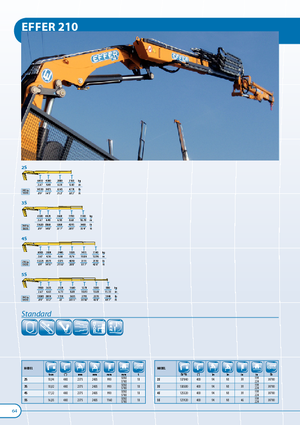Хидравлични товарни кранове Effer 210 6S