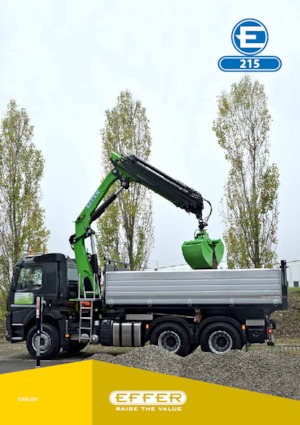 Хидравлични товарни кранове Effer 215 6S