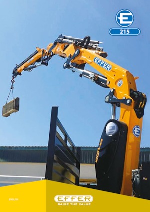 Хидравлични товарни кранове Effer 215 6S