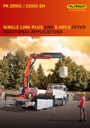 Хидравлични товарни кранове Palfinger 23001-EH C