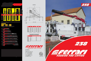 Хидравлични товарни кранове Ferrari® 238 A2 