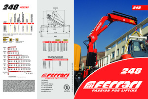 Хидравлични товарни кранове Ferrari® 248 A5 