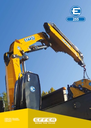 Хидравлични товарни кранове Effer 255 6S